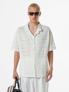 Повседневная рубашка VAMOS CLO Comfort fit Button Up Shirt Catmint, белый