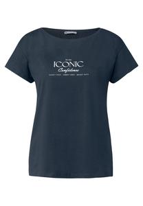 Рубашка STREET ONE, темно-синий