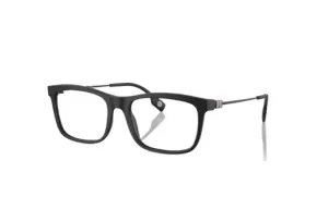 Ацетатные металлические очки неправильной формы для мужчин Burberry черные