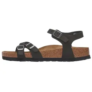 Birkenstock Кумба пляжные сандалии женские черные узкие черные, цвет Black