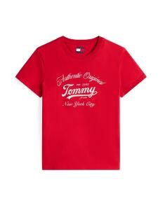 Рубашка Tommy Jeans ESSENTIAL, красный