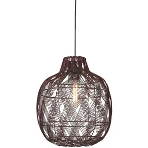 Подвесной светильник MENDOZA E27 Good&Mojo, Burgund