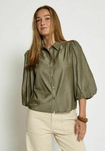 Блуза PEPPERCORN BEA, M Mermaid Green/Green