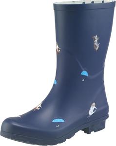 Женские дождевые сапоги до середины голени Galleria Galleria Enterprises, Navy-Cats & Dogs
