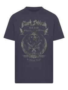 Рубашка F4NT4STIC Black Sabbath The End World Tour, темно-синий