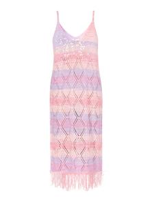 Платье до колена IZIA, цвет rose multicolor