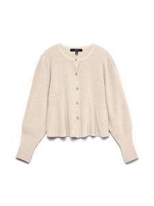 VERO MODA Кардиган 'VMLight' вязаный в цвете Off White