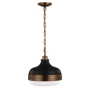 Подвесной светильник Elstead Lighting, 33x48,3 см, черный/бронзовый