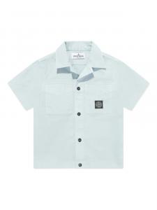 Футболка с компасом Stone Island Junior, синий