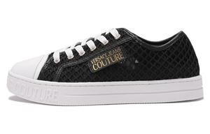 Кроссовки VERSACE JEANS Skateboarding Shoes Women's Low-top Black, черный