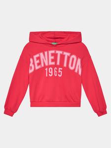 Толстовка свободного кроя United Colors Of Benetton, розовый