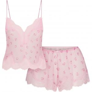 Женский комплект пижамы Skims, Cherry Blossom Balloon Print/Cherry Blossom Balloons Print