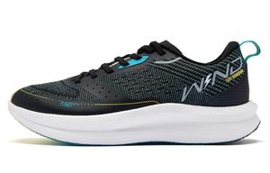 Кроссовки мужские Strong Winds SE с низким верхом, черные/ультра-голубые Qiaodan