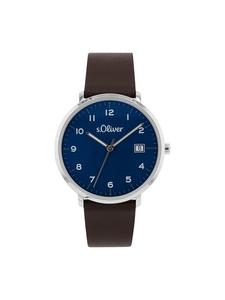 Кварцевые часы S.Oliver, коричневый