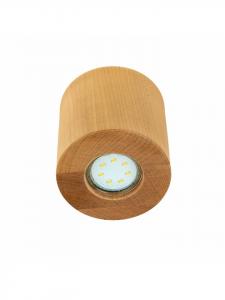 Потолочный светильник Ø 10 x (В)10 см из натурального дерева  Licht-Erlebnisse, Natur