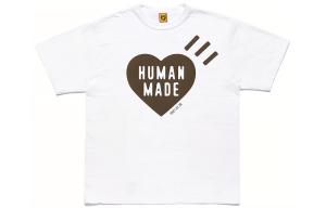 Human Made Футболки унисекс, белые, с круглым вырезом, умеренно прямой крой