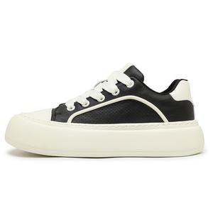 Скользоустойчивые и дышащие мужские повседневные кроссовки Low Top SENGUIBUCK, черный