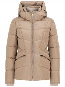 Стеганое пальто Anna2 L60391CO в цвете тауп COVERED