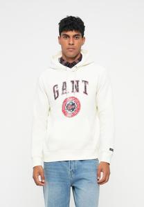 Толстовка GANT GRAPHIC HOODIE, Cream/Off-White