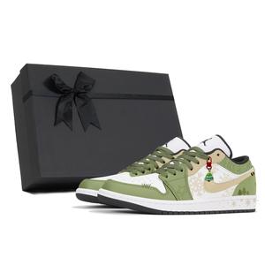 Jordan Air 1 устойчивые к истиранию низкие баскетбольные кроссовки мужские light green