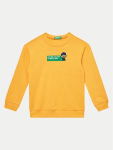 Свитшот regular fit 3J70G10F0 United Colors Of Benetton, желтый