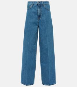 Широкие джинсы Toteme, Vibrant Blue