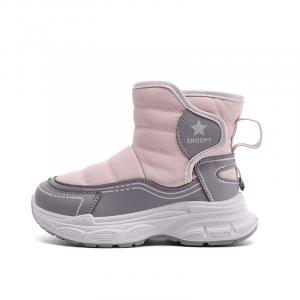 Glacier Armor Thermal высокие детские ботинки dusty purple SNOOPY, Dusty фиолетовый