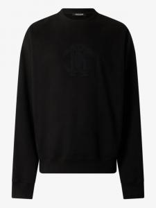 Толстовка с вышитым логотипом Roberto Cavalli, черный