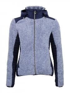 Peak Mountain Флисовая куртка "Амарант" синего цвета