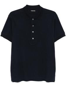 TOM FORD рубашка поло из джерси, синий