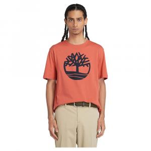Футболка с коротким рукавом Timberland Kennebec River Tree Logo, оранжевый