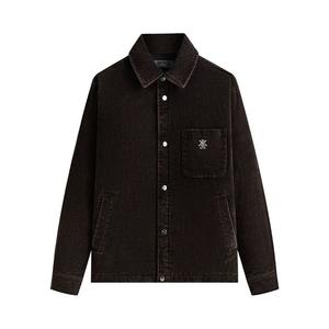 Рубашка Kith Washed Corduroy Brixton Puffed Shirt Jacket, Ink