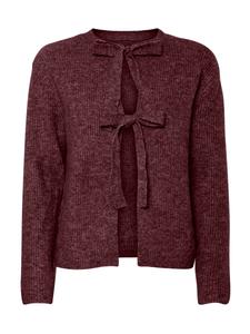 Вязаный кардиган PIECES PCSILLY, Wine Red