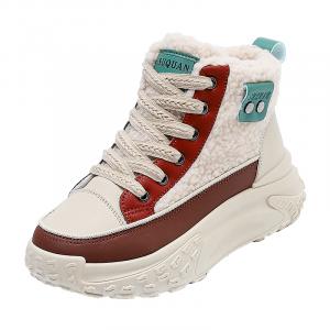 JOHLIN DREAM Женские высокие кеды красные, цвет Red