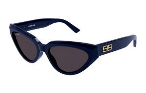Balenciaga Кошачий глаз солнцезащитные очки Frame, Blue