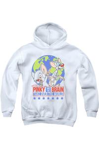 Толстовка с капюшоном Pinky And The Brain Campaign Youth Gildan