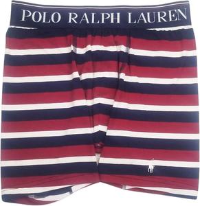 Мужские боксеры-трусы POLO RALPH LAUREN из эластичного хлопка с карманом, Red/White Stripe