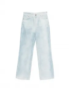 Джинсы с пятью карманами и шлевками для ремня Haikure, синий