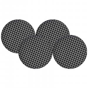 Набор из 4 обеденных тарелок Takeo Swing черно-белого цвета, диаметр 26,5 см Ritzenhoff Breker, черный/белый