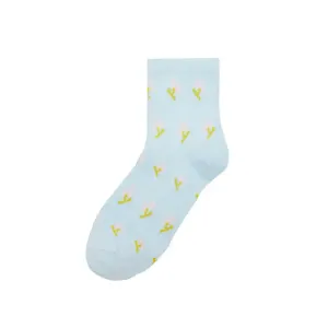 Носки до середины икры унисекс 1 упаковка синий Converse