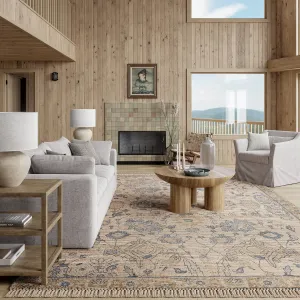 Ковер Marigold Vintage Tasseled Area Rug nuLOOM, 91x152 см, песочный