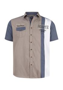 Рубашка с коротким рукавом БОДВАР JAN VANDERSTORM, цвет Hellbraun