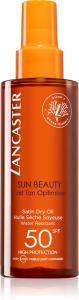 Солнцезащитное масло Sun Beauty Satin Dry Oil, сухой спрей, SPF 50 Lancaster, i. 150 мл