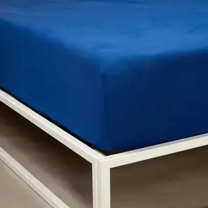 Простыни На Резинке Из Молодого Джерси 175X200 Bassetti, цвет Oltremare