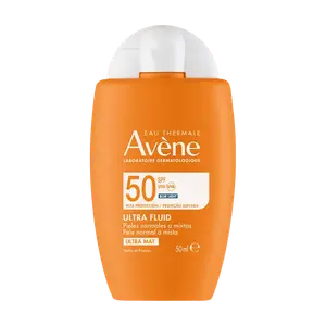 Ультражидкий солнцезащитный крем для лица spf50+, 50 мл Avène