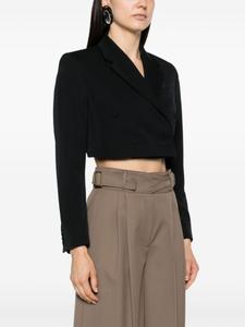 Viktor & Rolf укороченный двубортный блейзер, черный