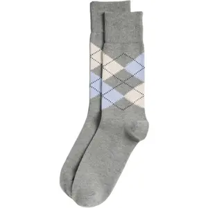 Высокие носки мужские 1 пара UNIQLO, серый