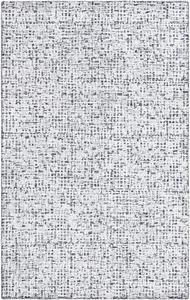 Ковер SAFAVIEH, 244 x 305 см, - коллекция Glamour - большой - Black & Ivory, ручной работы из вискозы, идеально для гостиной, спальни, офиса, столовой (GLM601Z)