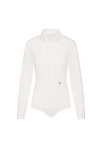 Боди-блузка черная роза Seidensticker, белый