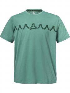 Schöffel Футболка для тренировок 'Elmori' в цвете Green, Dark Green